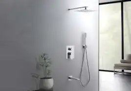 Душевая система Aquatek ЛИРА AQ1473CR, Хром