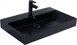 Раковина Sanovit Slim Synergy 70 17070 черный матовый