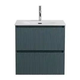 Тумба под раковину BelBagno UNO-MINI-500-2C-SO-AO подвесная, Голубой Матовый