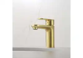 Смеситель для раковины Aquatek Ника AQ1810BG, Золото матовое