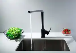 Смеситель для кухни Aquatek Либра AQ1680MB, Черный матовый