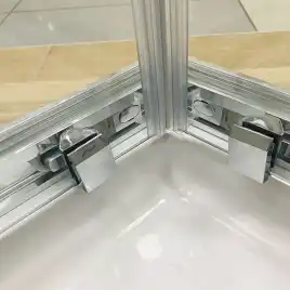 Душевой уголок AVS Куб 120x90 пофиль хром, стекло прозрачное, 803-0020-195-1290-CR-T