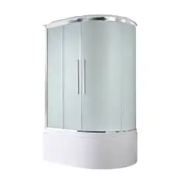 Душевая кабина AvaCan EM5812LLED 120x80 см, высокий поддон, с крышей, левая