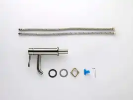 Смеситель для раковины Aquatek Европа AQ1310BGM, Оружейная сталь