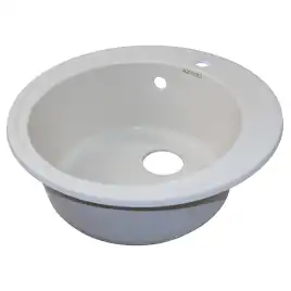 Кухонная мойка AZARIO Solo 505x505x190 искусственный мрамор, цвет бежевый: CS00105232