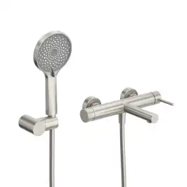 Смеситель для ванны и душа Cezares RELAX-VD-IN, Сатин