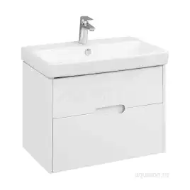 Тумба под раковину Aquaton Оливия 70 1A254301OL010 подвесная цвет, белый матовый