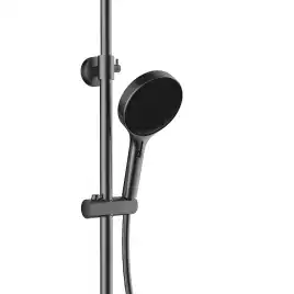 Душевая система  Vincea Inspire VSFS-3I12TGM VSFS-3I12TGM  с термостатом, вороненная сталь