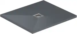Душевой поддон Allen Brau Priority 90x80 8.31001-BGM из искусственного камня синий матовый