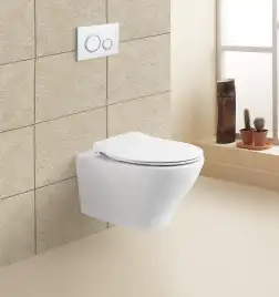 Подвесной унитаз BelBagno ACQUA BB340CHR, безободковый, Белый