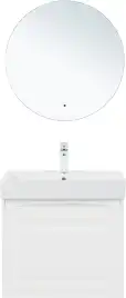 Тумба под раковину Aquanet Агата 60 белый сатин, 345480
