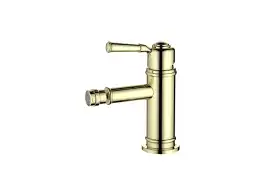 Смеситель для биде Aquatek Классик AQ1518PG, однорычажный, цвет Полированное золото