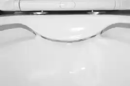 Унитаз напольный Azario ANTEO ROUND AZ-1219A безободковый, с бачком и сидением микролифт, Белый глянцевый