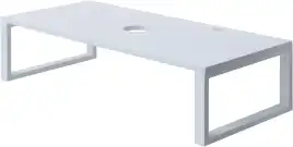 Комплект кронштейнов Aquanet Магнум белый матовый