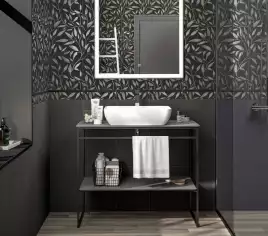 Раковина KERAMA MARAZZI PLAZA накладная, 55 см, белая глянцевая, PLR.wb.55