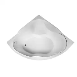 Акриловая ванна 1Марка LUXE 155х155 Угловая белая 01лю1515