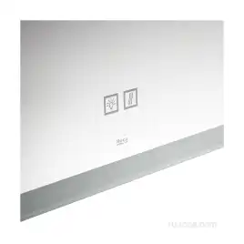 Зеркало Roca Aneto 80 812363000 с подсветкой, сенсорный выключатель, Белый
