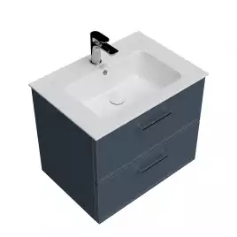 Тумба под раковину Kerama Marazzi PIANO CLASSIC 65 см, PIA.CL.65\BLU.M подвесная, синий матовый