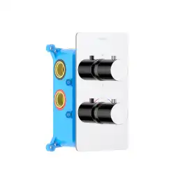 Смеситель для ванны с душем Aquatek Европа AQ1393CR встраиваемый, термостатический, Хром