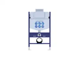 Инсталляция для унитаза Aquatek INS-0000027 с верхней / боковой кнопкой смыва