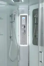 Душевая кабина AvaCan A2912RLED 120x90 см, низкий поддон, с крышей, правая