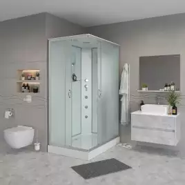 Душевая кабина Niagara Classic 90х70х215 NG-43975-14QG низкий поддон, с гидромассажем, 439753QG