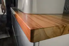 Столешница под раковину Jorno WOOD  120 Wood.06.122/LW Дерево светлое