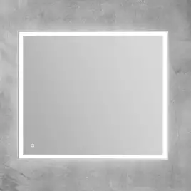 Зеркало BelBagno SPC-GRT 90х80 SPC-GRT-900-800-LED-TCH с подстветкой, сенсорный выключатель