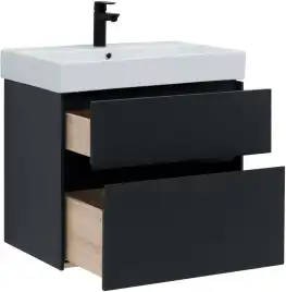 Тумба под раковину Aquanet Бруклин 70 антрацит матовый 310141