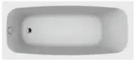 Акриловая ванна Alba Spa SEVILLA 160х75 см, ВПР0150100100, Белая