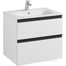 Тумбы под раковину Roca Domi 60 A857458806 подвесная, цвет, Белый глянец