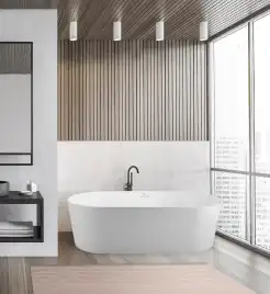 Акриловая ванна BelBagno 170х80 BB411-1700-800-MATT, отдельностоящая, Белая матовая