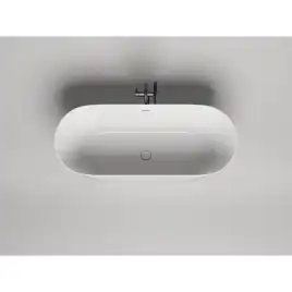 Ванна Salini Mona 170х70 102922M из материала S-Stone, Белая матовая