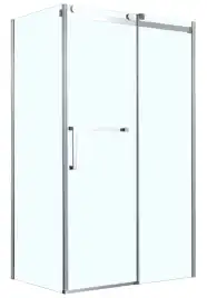 Душевой уголок Azario Vancouver 120х100х200 AZ-NKF1131R 1000 профиль Серебро, стекло Прозрачное