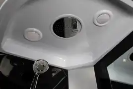 Душевая кабина Niagara Classic 90х90х215 NG-2508-14G высокий поддон, с гидромассажем, 25081434G