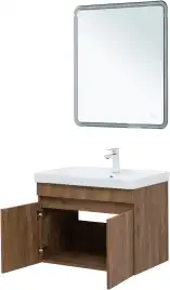 Тумба под раковину Aquanet Оптима 70 дуб рустикальный , 344796