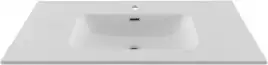 Раковина Aquanet Flat 100 330426 прямоугольная, Белая матовая