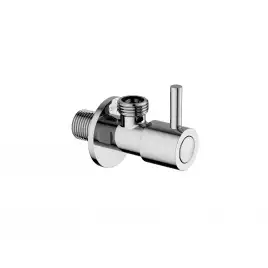 Запорный вентиль Aquatek угловой AQ2451CR, Хром