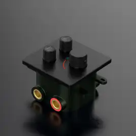 Встраиваемая душевая система AVS LUXURY 811-502-MB термостат, черный матовый