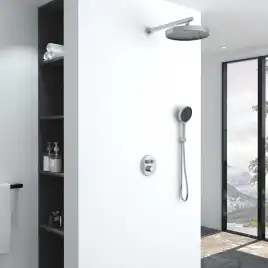 Душевая система  Vincea Inspire VSFW-3I22MT2CH VSFW-3I22MT2CH  с термостатом, встраиваемая, хром