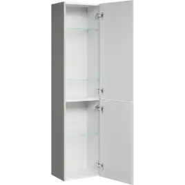 Пенал подвесной Aqwella 5 Stars Pure 35 см, PUR0535ST, цвет Серый туман