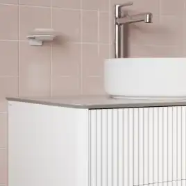 Тумбасо столешницей IDDIS Aiger 80, подвесная, Белая, AIG80W0i95K