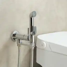 Смеситель с гигиеническим душем Aquatek Ника AQ1819CR, Хром