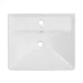 Тумба с раковиной Azario Эстима 50 CS00094634, напольная, Белая глянцевая