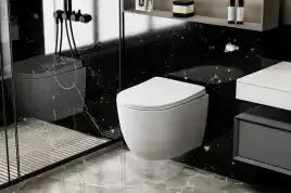 Подвесной унитаз ABBER Bequem AC1100MW белый матовый, безободковый, с сиденьем микролифт