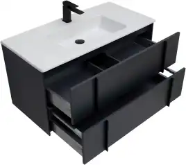 Тумба под раковину Allen Brau Reality 100 1.32007.AM антрацит матовый