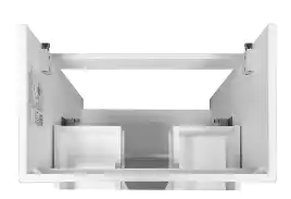 Тумба с раковиной Azario KANTRI 60/2 CS00097248,подвесная с раковиной Фостер 60, белая