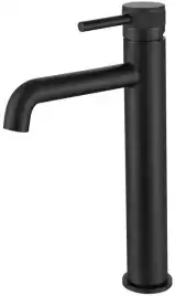 Смеситель для накладной раковины Allen Brau Priority 5.31002-31, однорычажный, высокий, Черный матовый