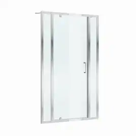 Душевая дверь CEZARES MOLVENO-BA-12-90+40-C-Cr-IV прозрачное стекло, профиль Хром