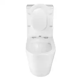 Унитаз напольный Azario Maro AZ-2125 безободковый, с бачком и сидением микролифт, Белый глянцевый